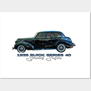 1939 Buick Series 40 Special Sedan Posters and Art